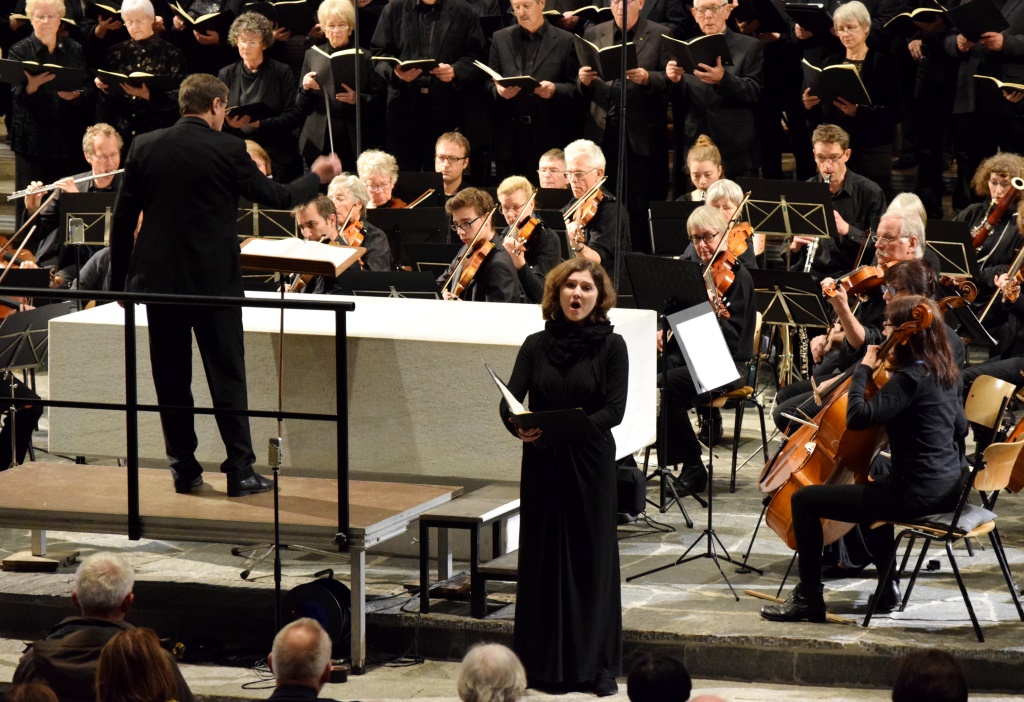 Andrea Nübel (Sopran), Brahms: Requiem, 12.11.2017, St.Peter, Lörrach